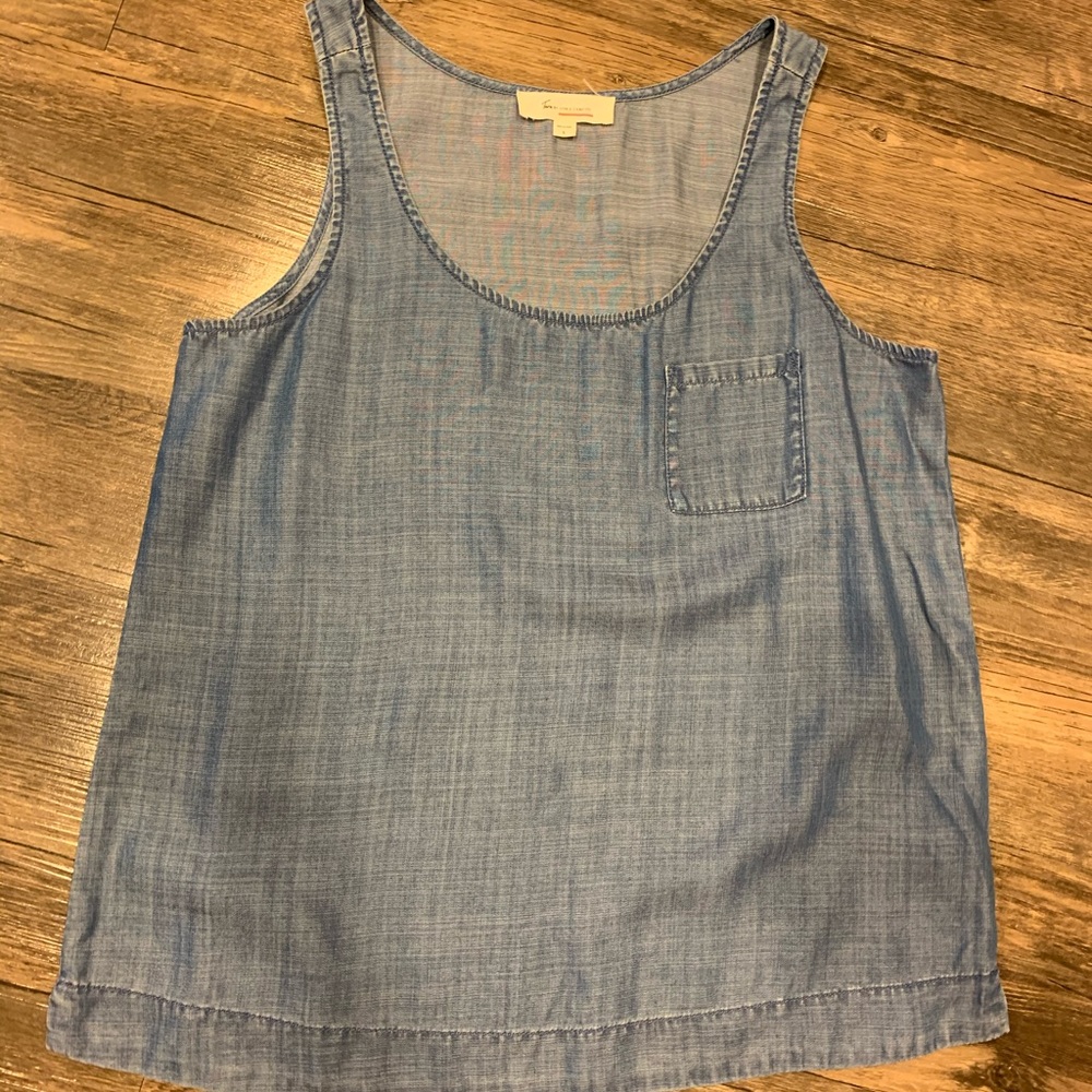 Vince Camuto Denim Tank Top